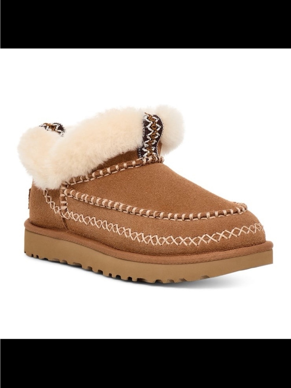 NWB Ugg women’s classic ultra mini alpine boots color chestnut size 8
